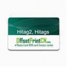 RFID Card with Glossy or Matte Surface and 125kHz Frequency(Hitage-2)