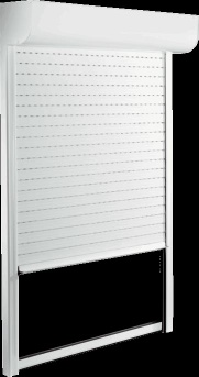Roller shutter for security and insulation