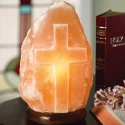 Cross Salt Lamp