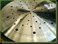 Steel cover for heat exchanger