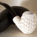 Meerchaum Smoking Pipe Basket Design - PIPE32