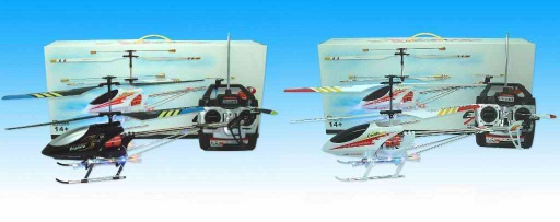 3 channel R/C 5 colour flash helicopter