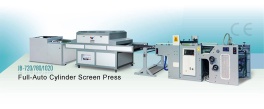 full-auto cylinder screen press