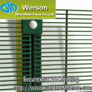 Securextra 358 Maximum Security Fencing From Werson Security Fencing - WERSON-S358SF