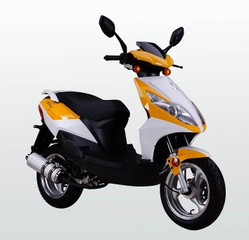 EEC Gas scooter