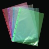 11-hole color sheet protector - YHS003