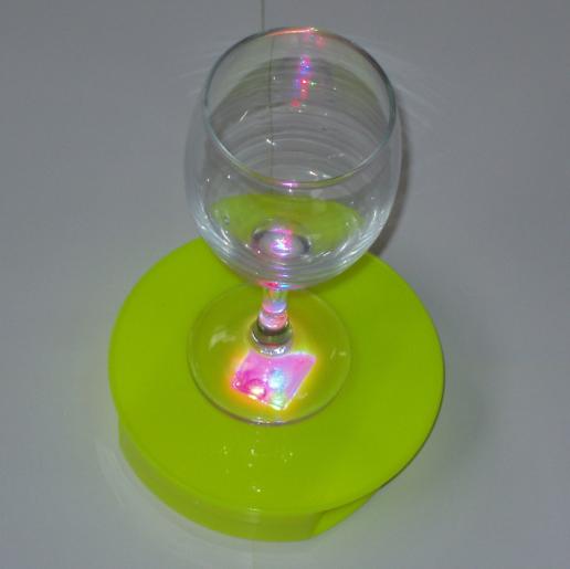 LED Light Cup Mat(green)