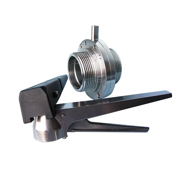 Wine Butterfly Valve  Weld End / Flang End / Male End - P30