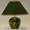 Ceramic Table Lamp with Fabric Lamp Shade