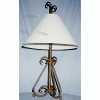 Metal Wire Table Lamp 25"