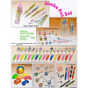 Fancy Pencil Case, Self - Inking Stamps, Ball Pen W / Jet Ball, Magic Puzzle Saving Ball, Jet Ball Key Chain, Ball Pen, Puzzle Pen - C2