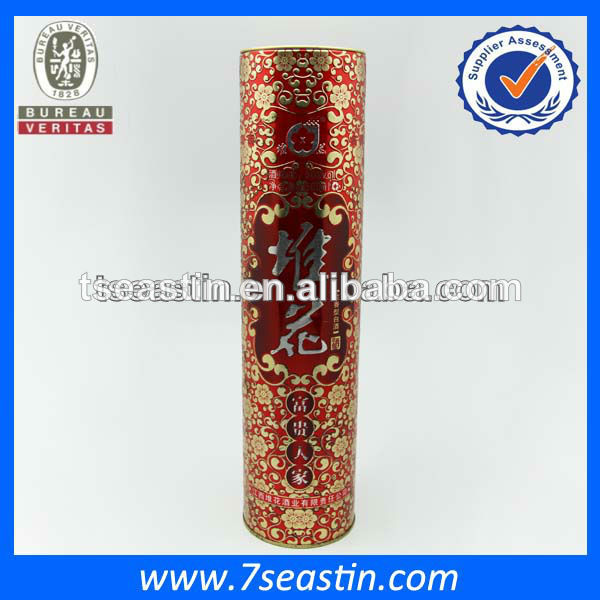 wedding gift champain tin box &pretty color embossed candy tin box wholesale