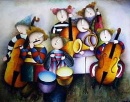 children oil painting - painting 016