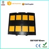 500*600*50mm yellow & Black color speed bump