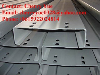 C Profile Steel, C Purlin,C Channel  cherryyue0328@yahoo.com