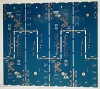 Double side Printed Circuits Board (PCB) with 3.5mil S/M Bridge for Security - 001