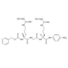 S-2765, which is specific to activated factor X (FXa), is a short peptide covalently bound to pNA (4-nitroaniline). When attacked by FXa, it releases a free pNA which could be detected by a spectrophotometer at 405 nm.  S-2765 is mainly used in anti-FXa activity assay of heparin.