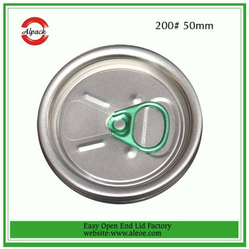 Hot Easy Open End Pop-top Cap of Plastic Can PET Jar - beverage lid