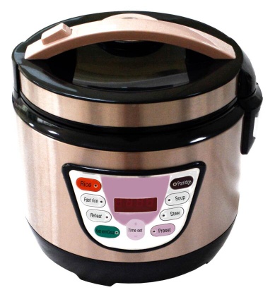 2.5L Stainless Steel Golden Non-stick Inner Pot Intelligent Multifunctional Rice Cooker
