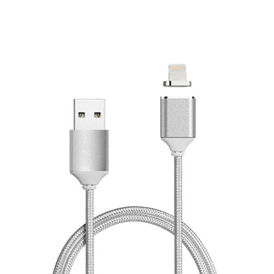 Newest fast charging micro usb nylon braided cable magnetic data cable for sale - For iPhone 6 cable