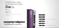 Hottest Oser 2.0 30W Box Mod vape MOD high quality wholesale