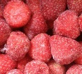 Frozen strawberry diced 10X10mm