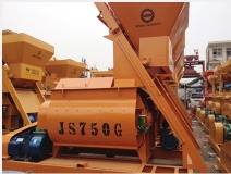 self-loading used JS750 concrete mixer for sale