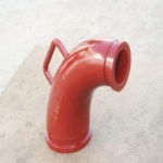 Concrete Pump Reducer Elbow with handle - 6