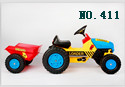 kids ride on car toy trailer 411