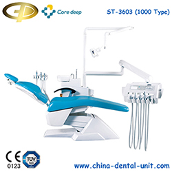 Core deep dental chair unit