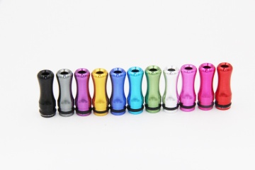 Colorful Electronic Cigarette Drip Tips, aluminum drip tip for 510