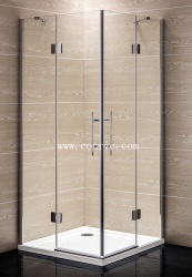 Frameless chrome shower enclosure with good quality - 7671