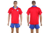 Chile 2014 World Cup Soccer Kits Football Jersey