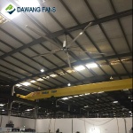 20ft 6100mm big HVLS industrial warehouse factory DC ceiling fan manufacturer