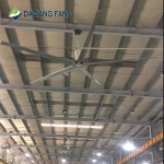 24ft Big Ventilation Industrial HVLS Ceiling Fan With 5 Blades for tall sapce fitness - tranditional fans