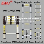 EMJ 2.6m single telescopic ladder - EMJ020S（2.6M）