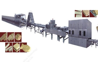 Full-Automatic Electricity Wafer Production line - wafer making machine