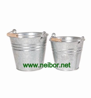 galvanized bucket metal bucket fire bucket ash bucket - BT002