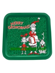 square tin tray,christmas tin trays,tin serving trays - NB-8032