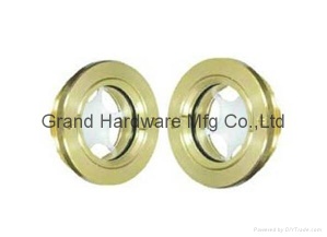 Brass Circular oil sight glass - 4343464
