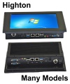 HiDON 8 inch to 32 inch android or windows industrial pc or industrial computer or panel pc or windows embedded pc