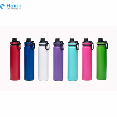 Travel Coffee Flask Stainless Steel Vacuum Insulated Wide Mouth water bottles with Flip Cap drinking bottles sport bottles Ha