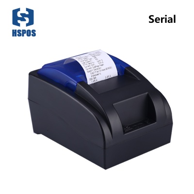 Small 58mm thermal printer with serial interface low noise low cost support linux for pos system receipt printer