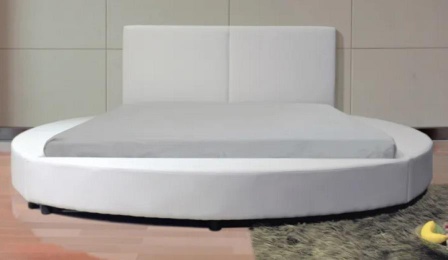 Modern Hotel Bed Bedroom Furniture Double Bed Round Bed