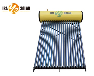 Heat pipe pressurized solar water heater 200L20tubes - IRA-HP58/1.8-20