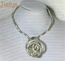 silver bendable snake necklace bracelet