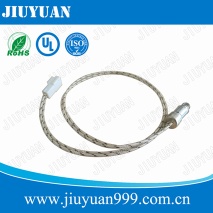 High temperature meat probe receptacle/jack for oven/toaster/mircowave