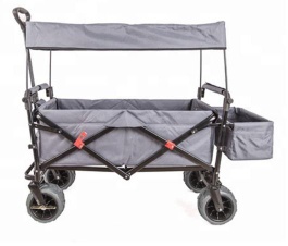 Folding wagon  Oxford cloth outdoor beach leisure folding cloth cart cart carrying shopping picnics