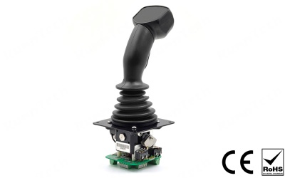 RunnTech Multi-axis Self Centering Robust Industrial Joystick with 4-20mA Analog Output