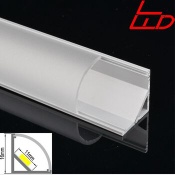 Corner led aluminum  profile for led strip light